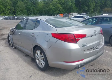 2013 Kia Optima Ex из США, поврежденный, VIN 5XXGN4A79DG198911